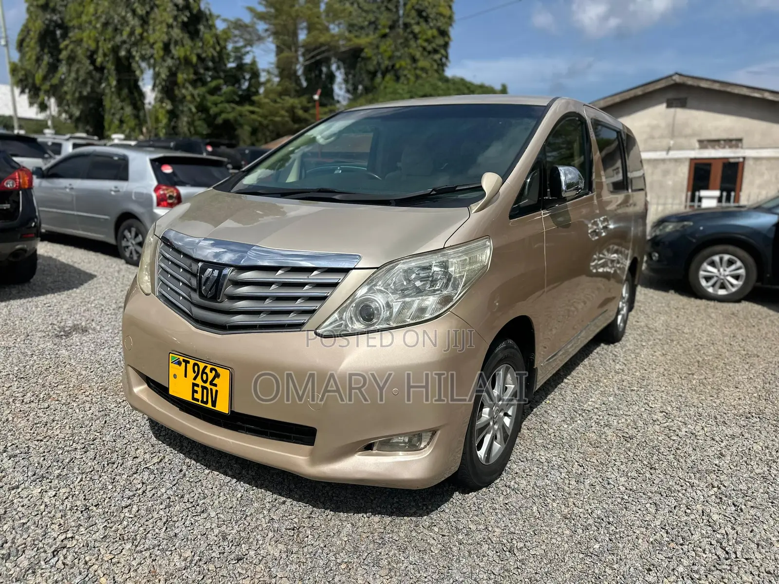 Toyota Alphard 2008 Gold