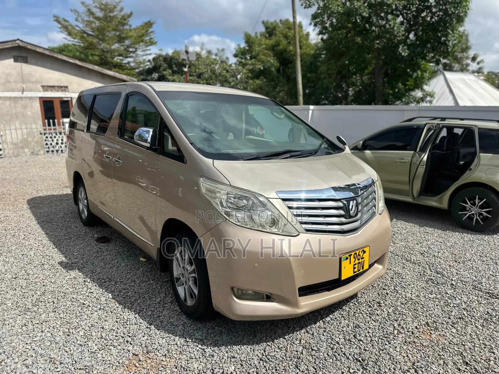 Toyota Alphard 2008 Gold
