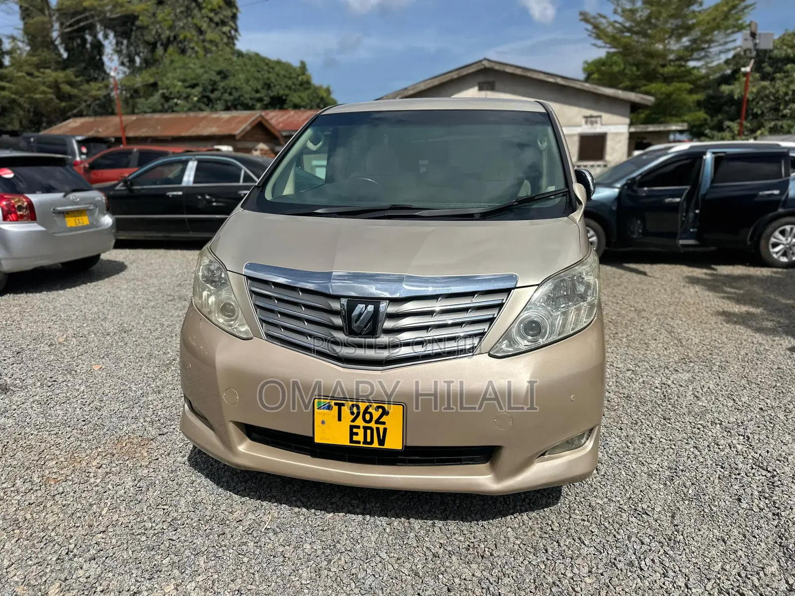 Toyota Alphard 2008 Gold