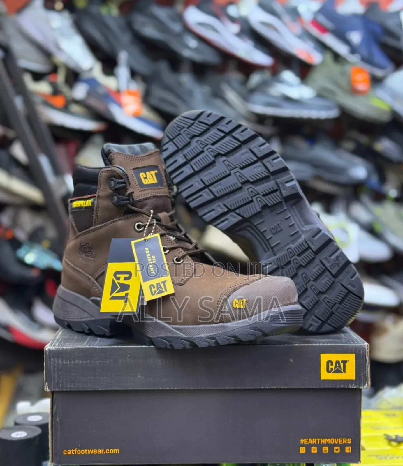 Men's Caterpillar Boots Pure Leather