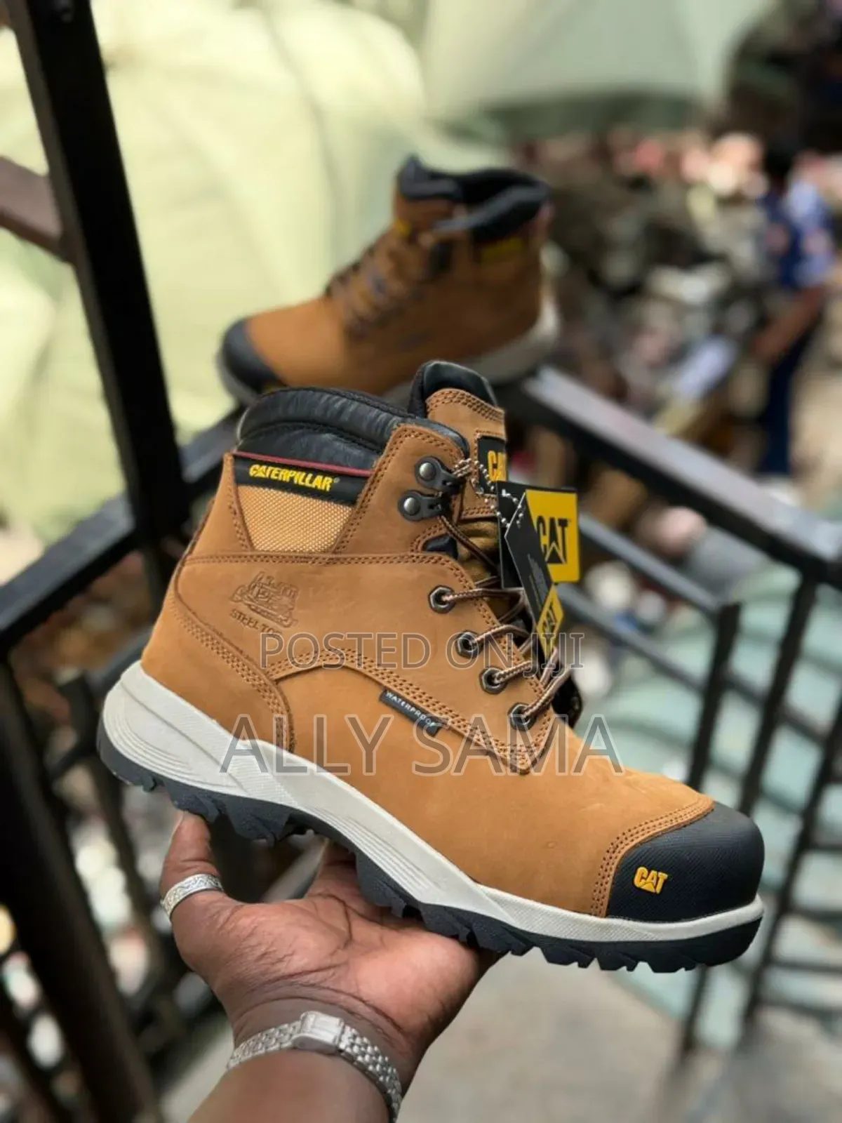 Men's Caterpillar Boots Pure Leather