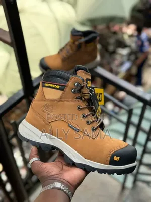 Men's Caterpillar Boots Pure Leather