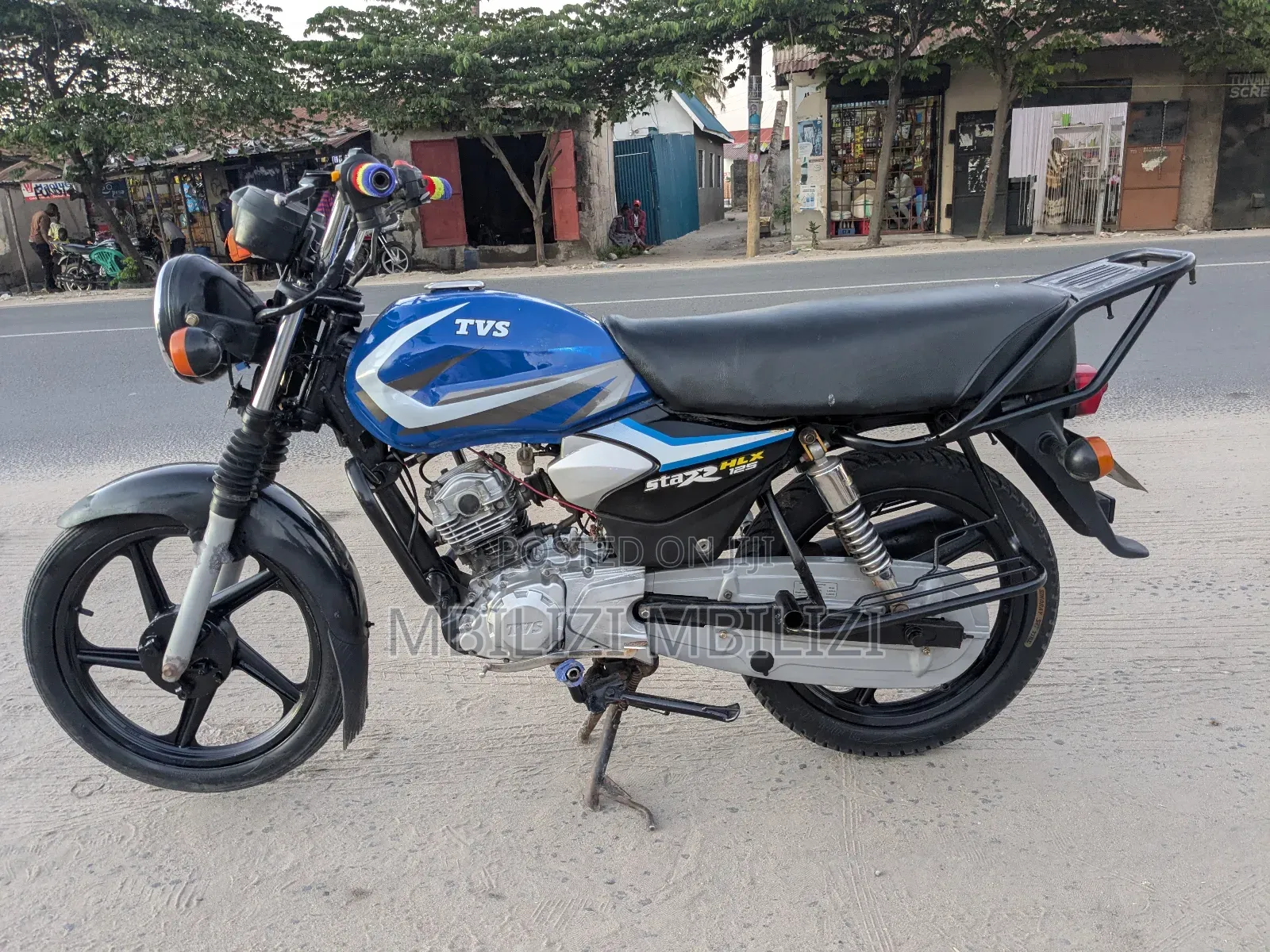 TVS HLX 125 2024 Blue