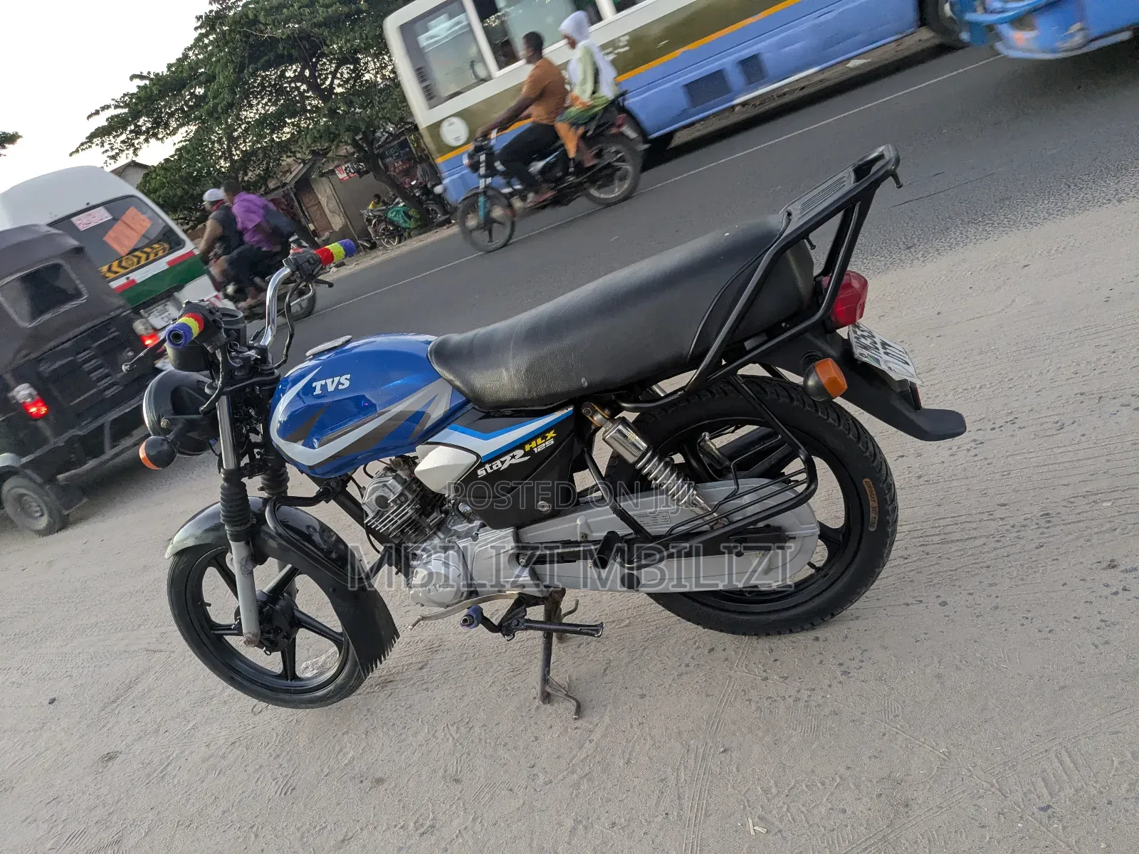 TVS HLX 125 2024 Blue