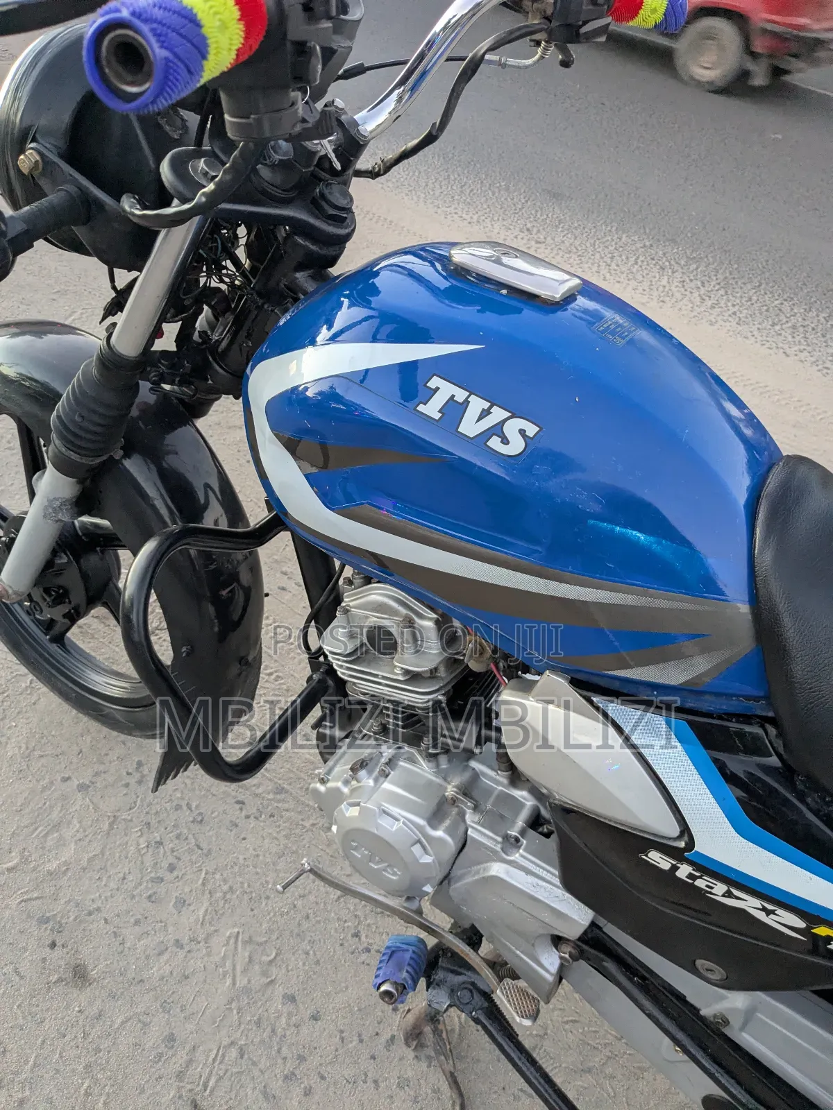 TVS HLX 125 2024 Blue