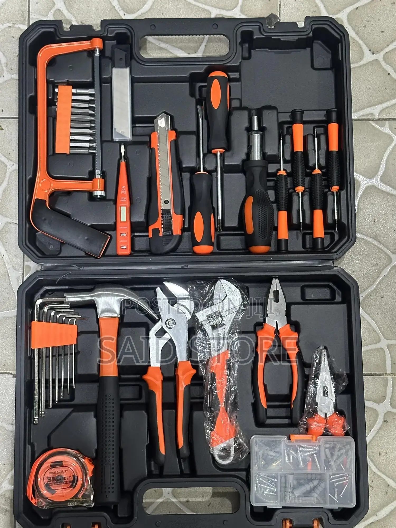 General Household Auto Repair Toolbox Tsh Pcs 105
