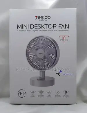 Yesido Yf12 Portable Usb-Powered Desktop Fan