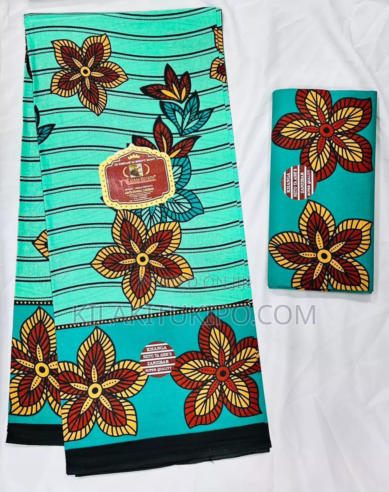 Khanga/Women Clothing 50 Different Colours Flowers Heavy Quality
