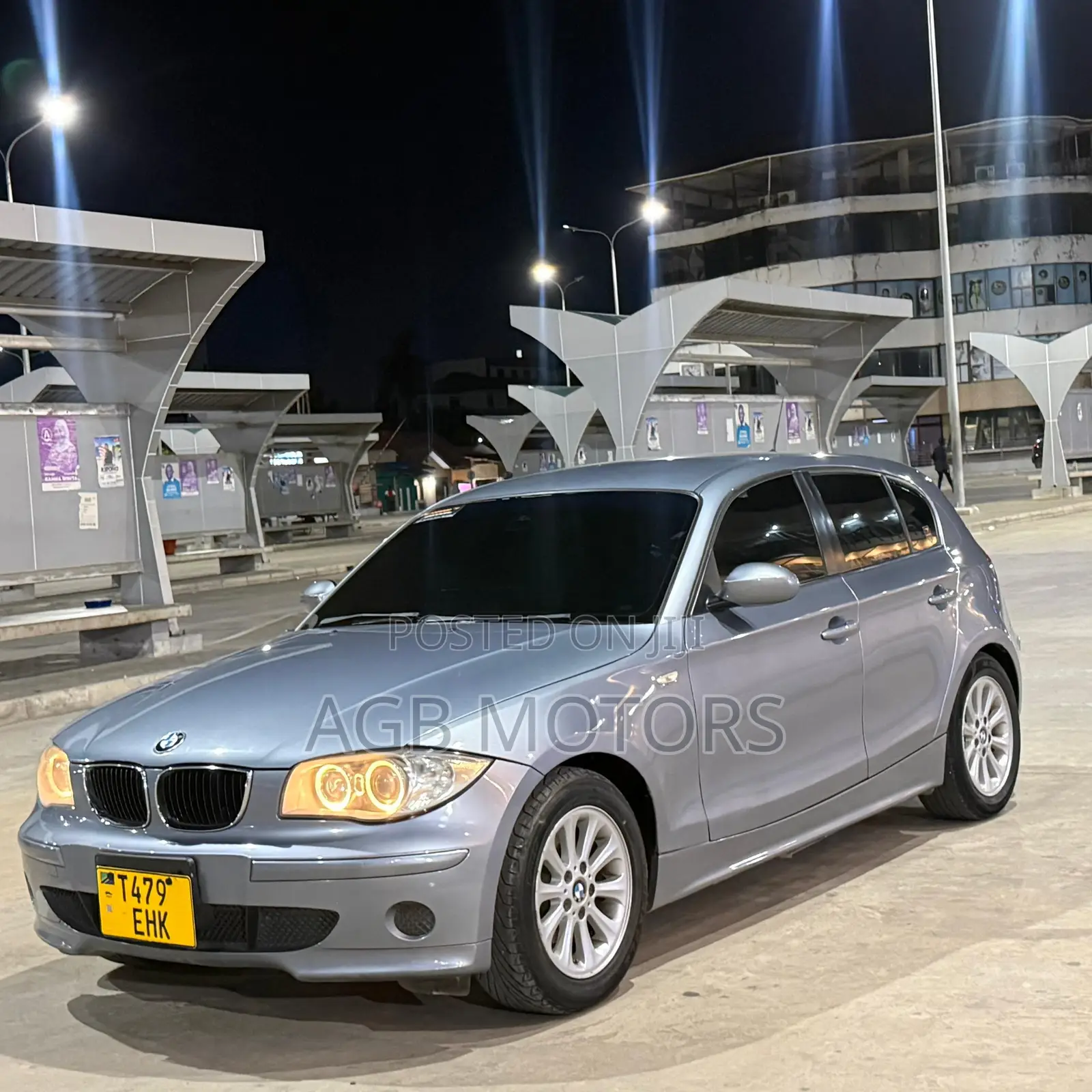 BMW 1 Series 2007 Gray