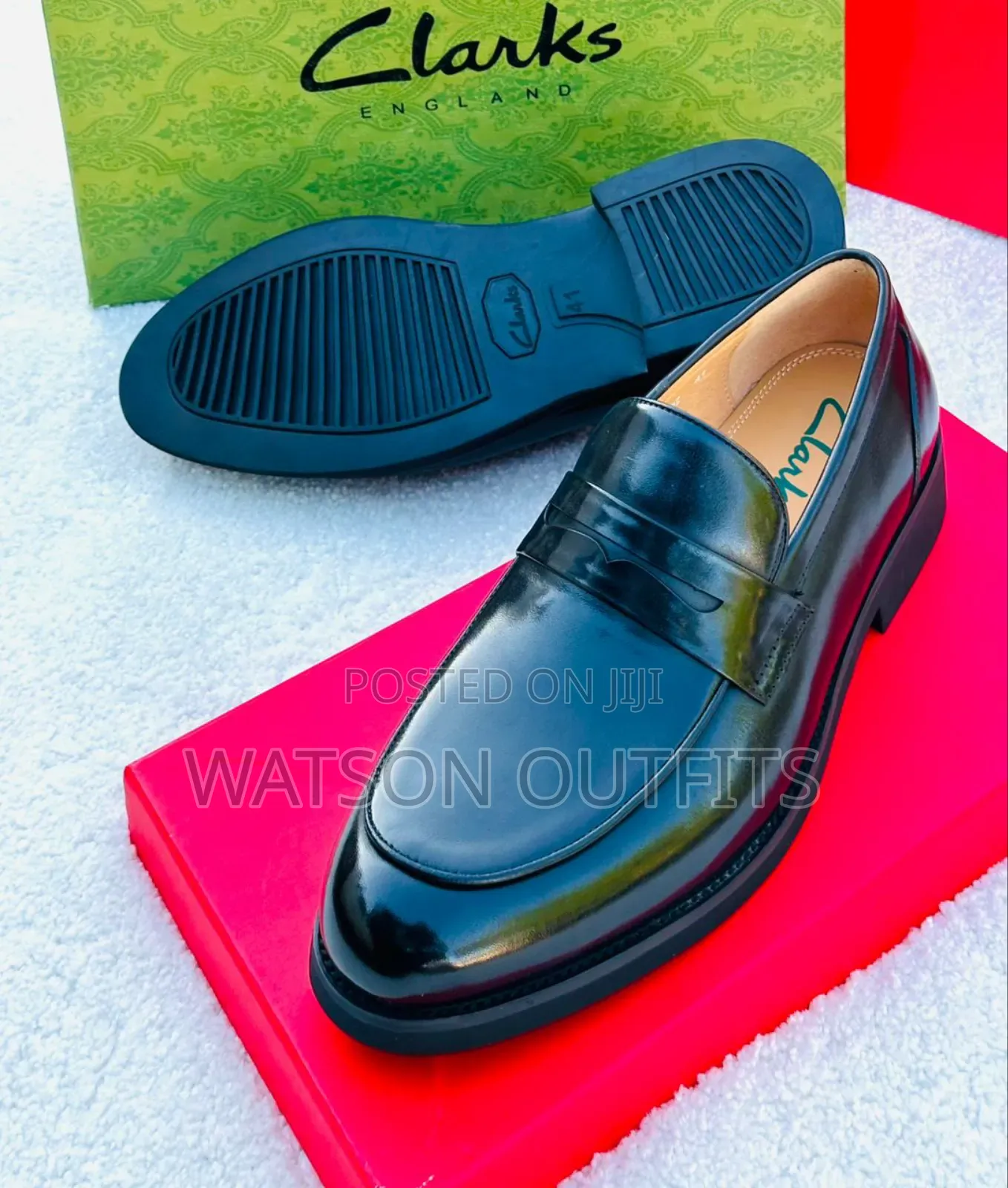 Men's Shoes or Viatu Vya Kiume Vya Materials Ya Leather or Ngozi
