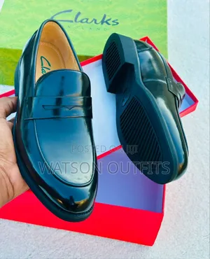 Men's Shoes or Viatu Vya Kiume Vya Materials Ya Leather or Ngozi