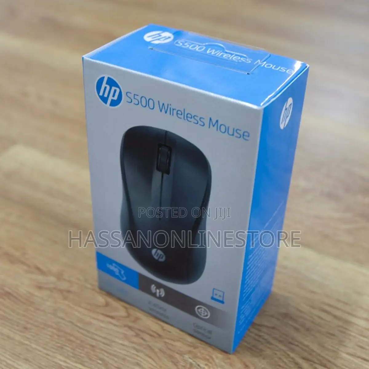 Hp S500 2.4ghz Wireless Optical Mouse Black