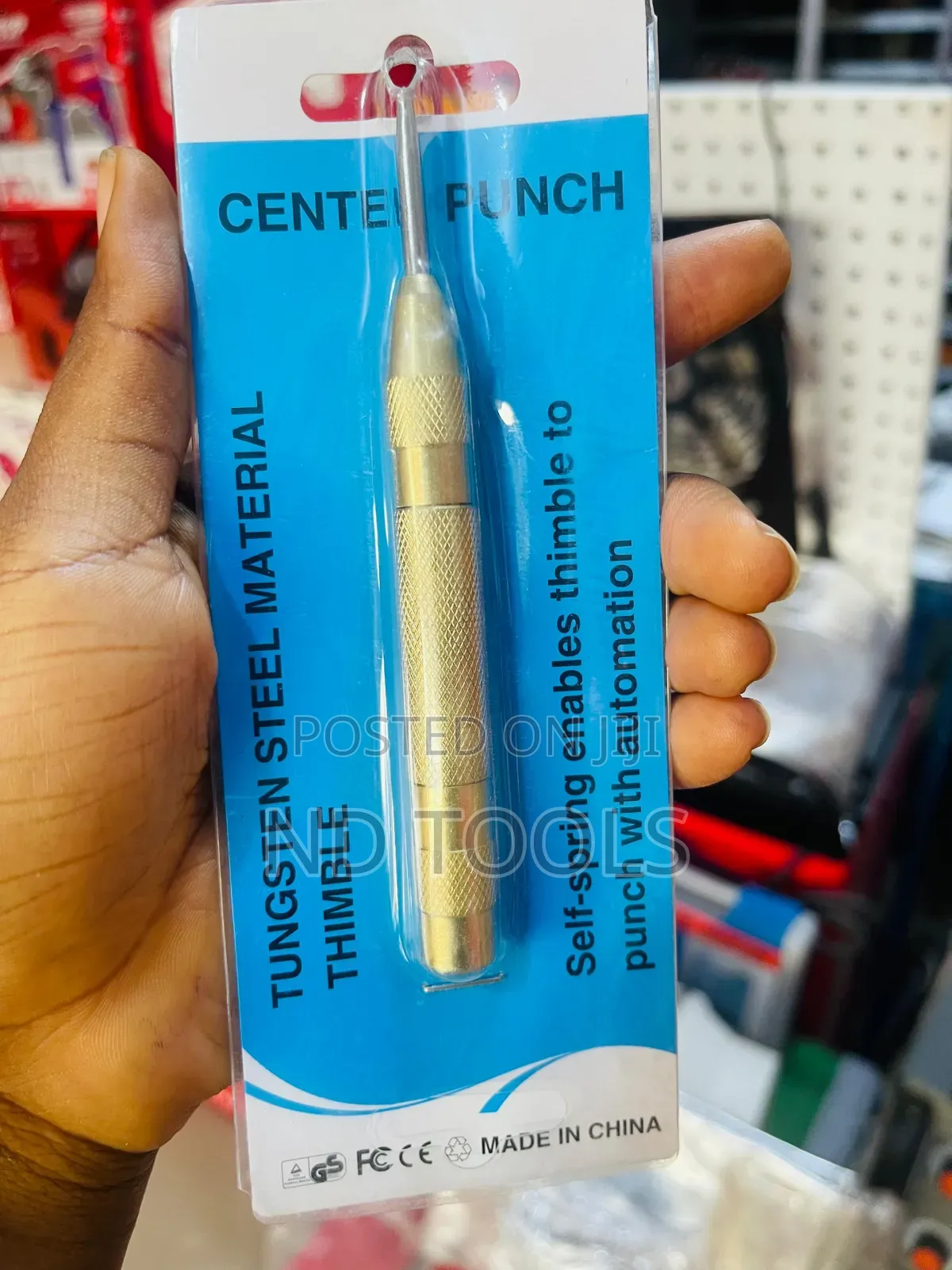 Automatic Center Punch 65x180mm
