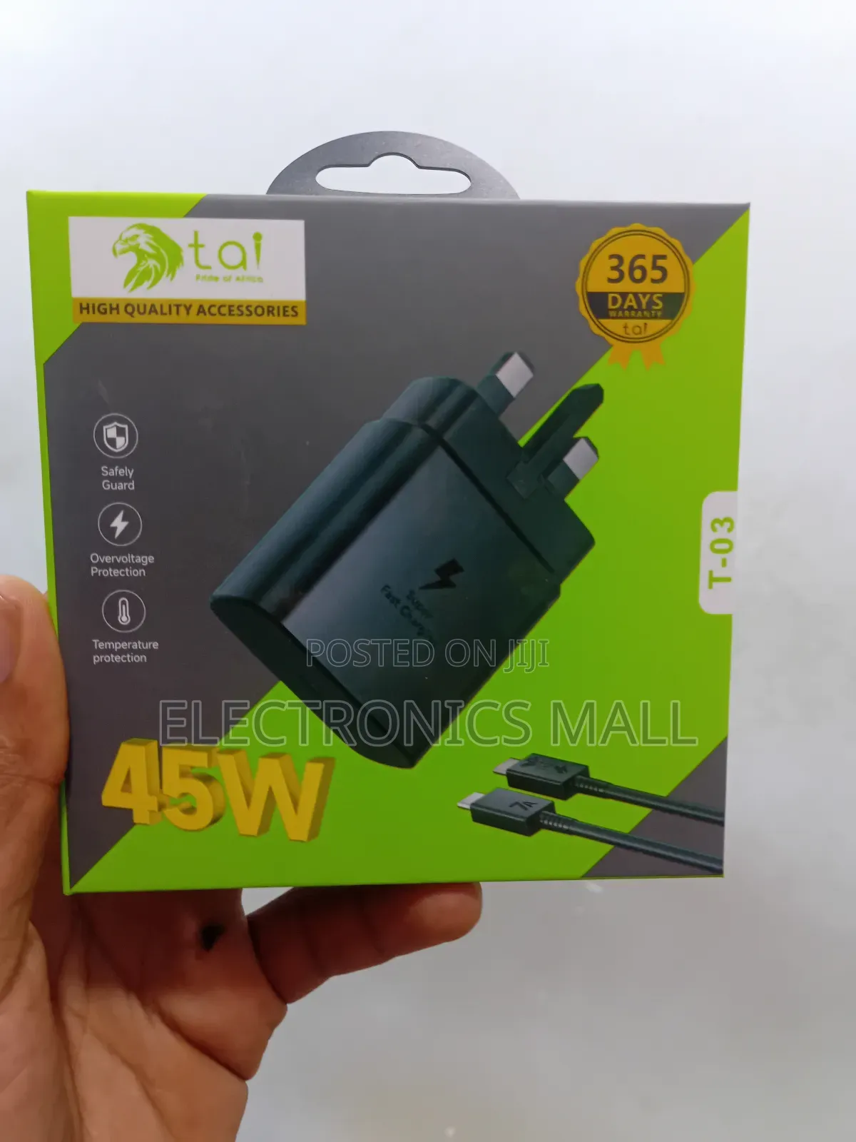 45w Usb C to Usb C Phone Charge