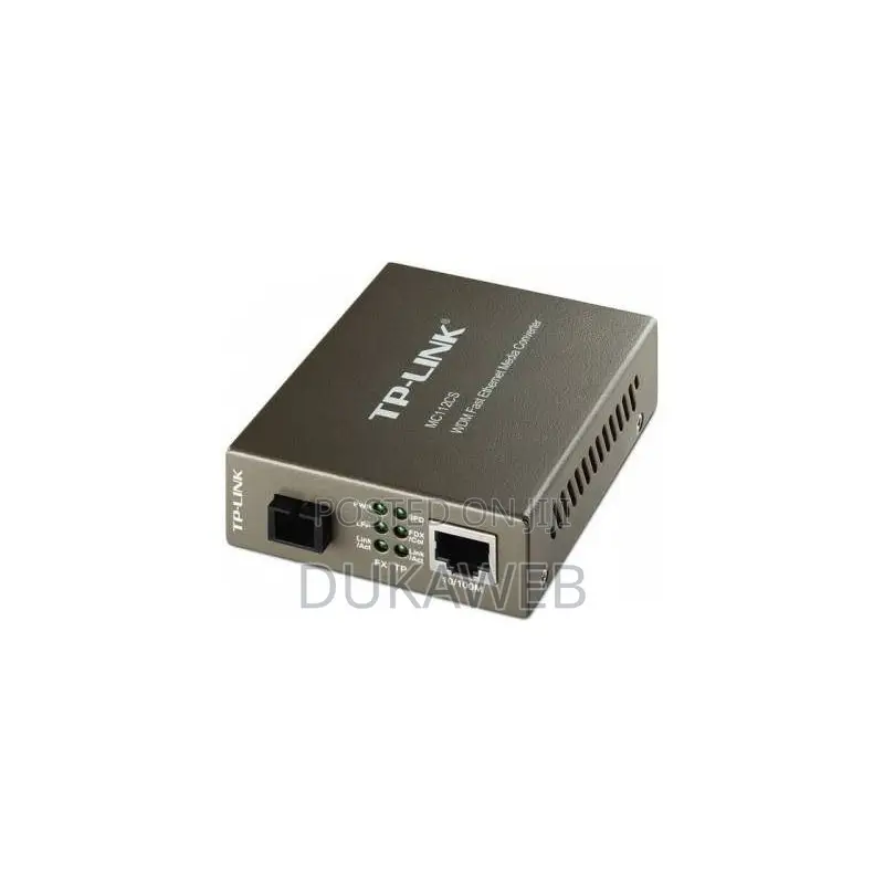 Tp-Link Omada Mc112cs Rj45 to Fiber Media Converter – Brand New