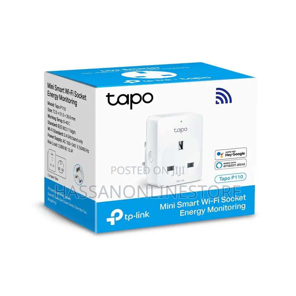 Tp-Link Tapo P110mini Smart Wi-Fi Socket, Energy Monitoring