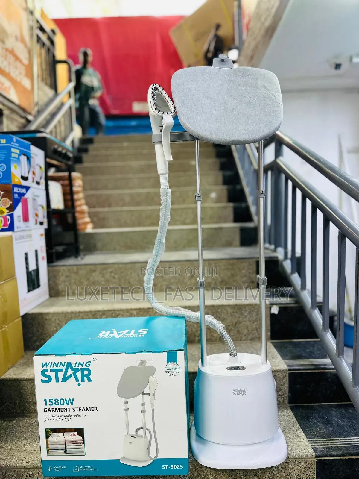 Winning Star St-5025 Garment Steamer 1.5 Liters Water Tank