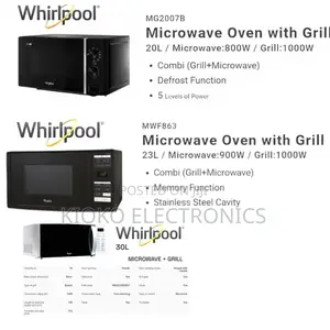 Whirlpool Microwaves