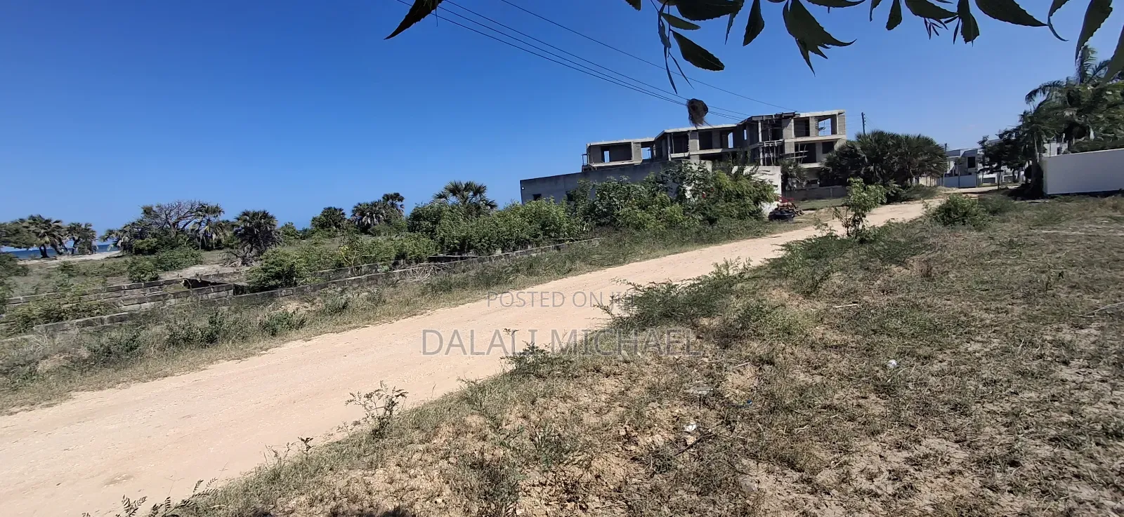 Beach Plot for Sale Mbweni JKT