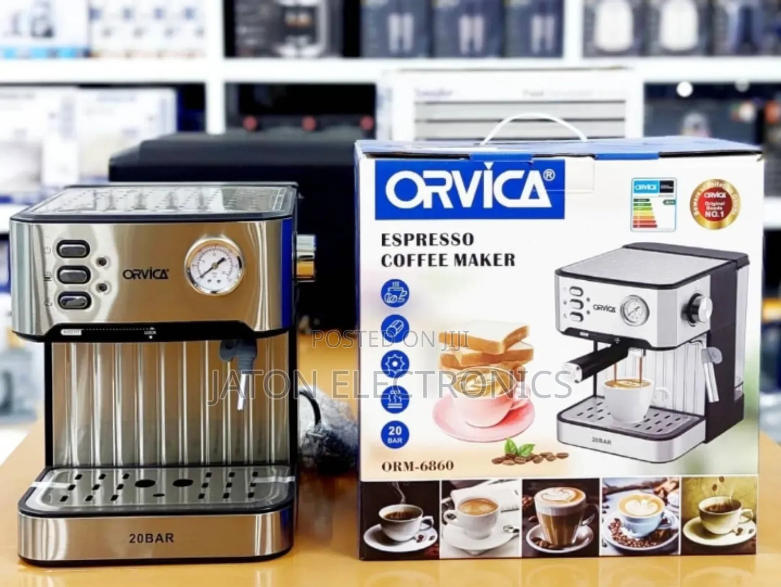 Orvica Espresso Coffee Maker Design