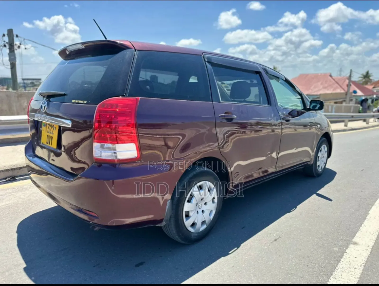 Toyota Wish 2007 Maroon