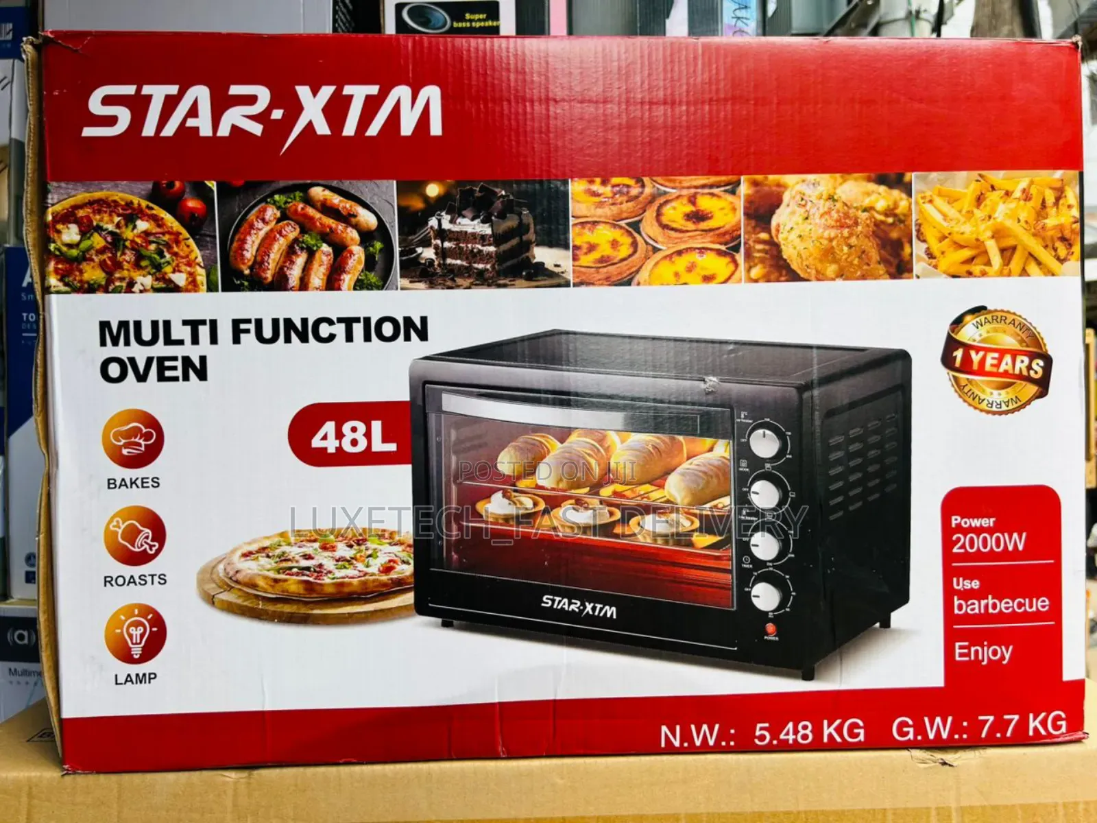 Star-XTM Multi Function Oven 48 Liters