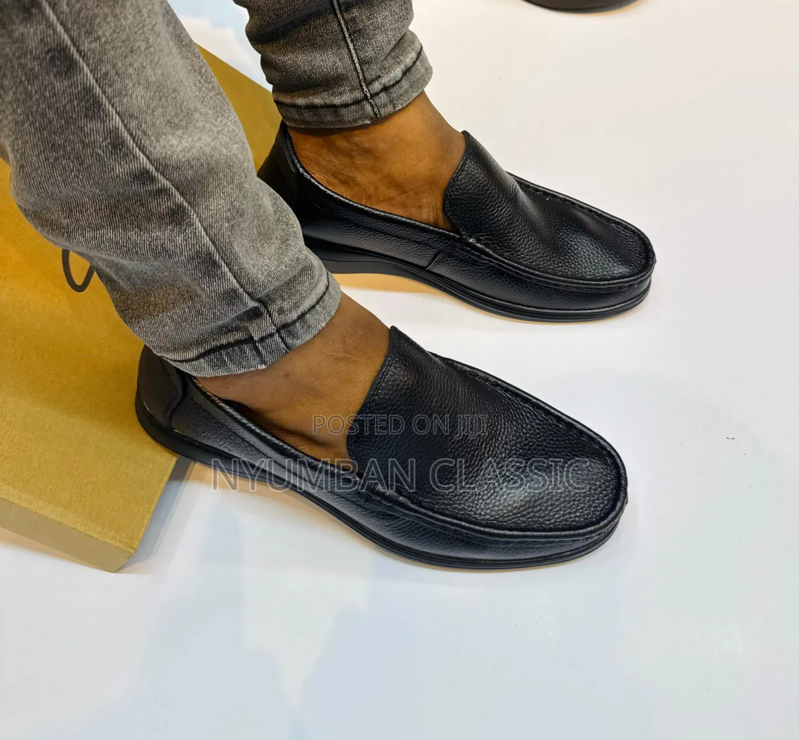 Suede Loafers Mens Shoes