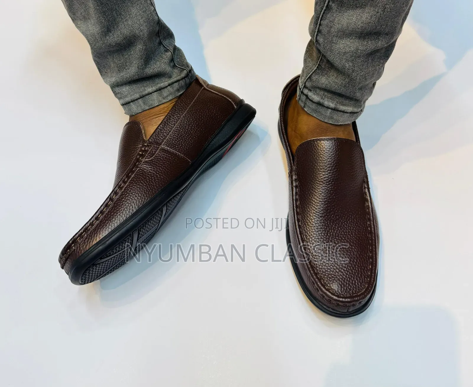 Suede Loafers Mens Shoes