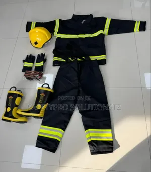 Fire Fighting Equipments Complete Set.