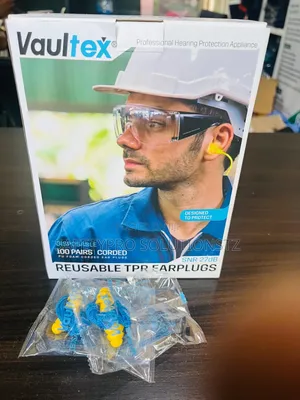 Vaultex Corded Ear Plugs (Reusable)