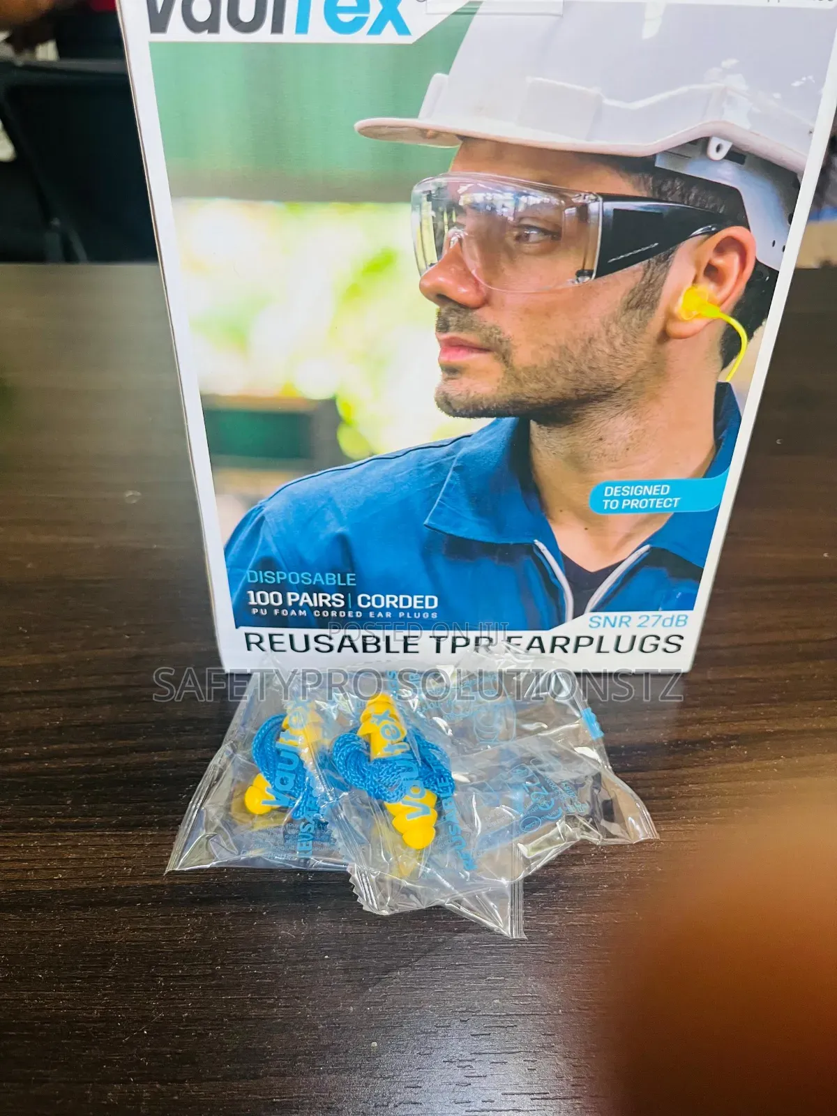 Vaultex Corded Ear Plugs (Reusable)