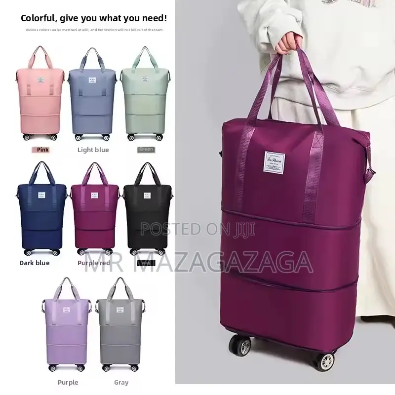 Traveling Duffel Bag With Wheels