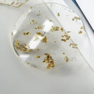 6pcs Round Acrylic Coasters