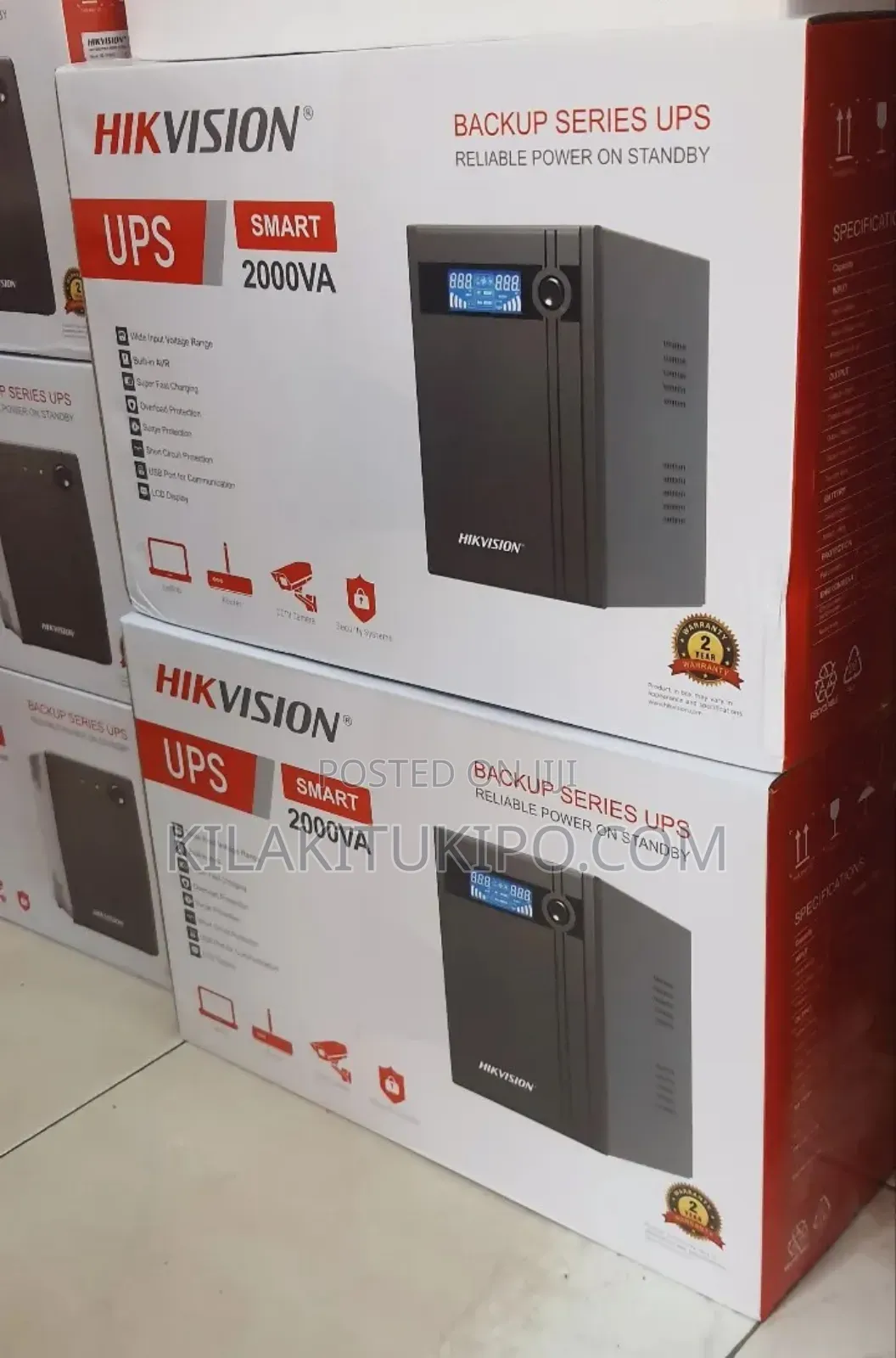 2000va Smart Ups Hikvision Backup Series Ups