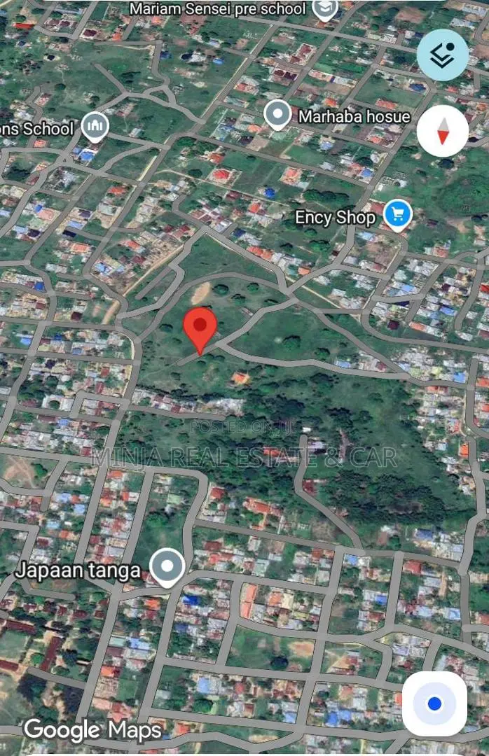 11 Acres Plot for Sale Kivumbi Tifu-Mwambani Tanga