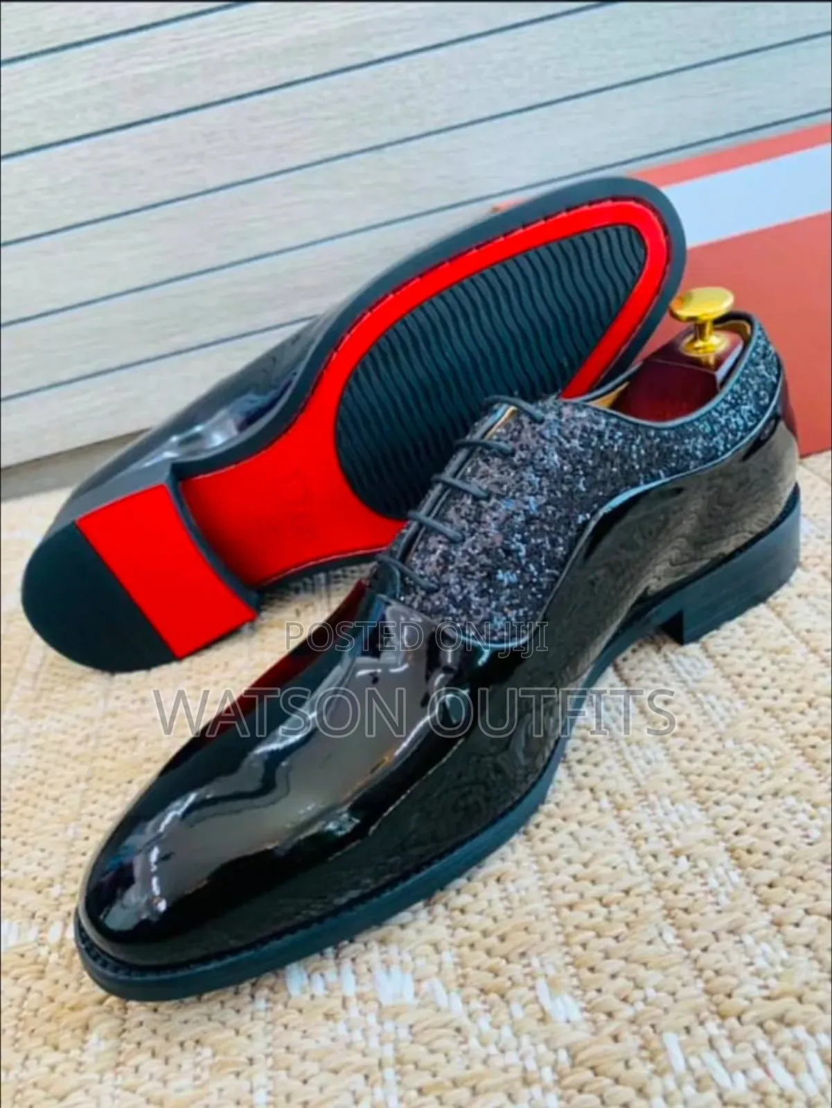 Viatu Vya Double Layer Za Leather Well Shiny