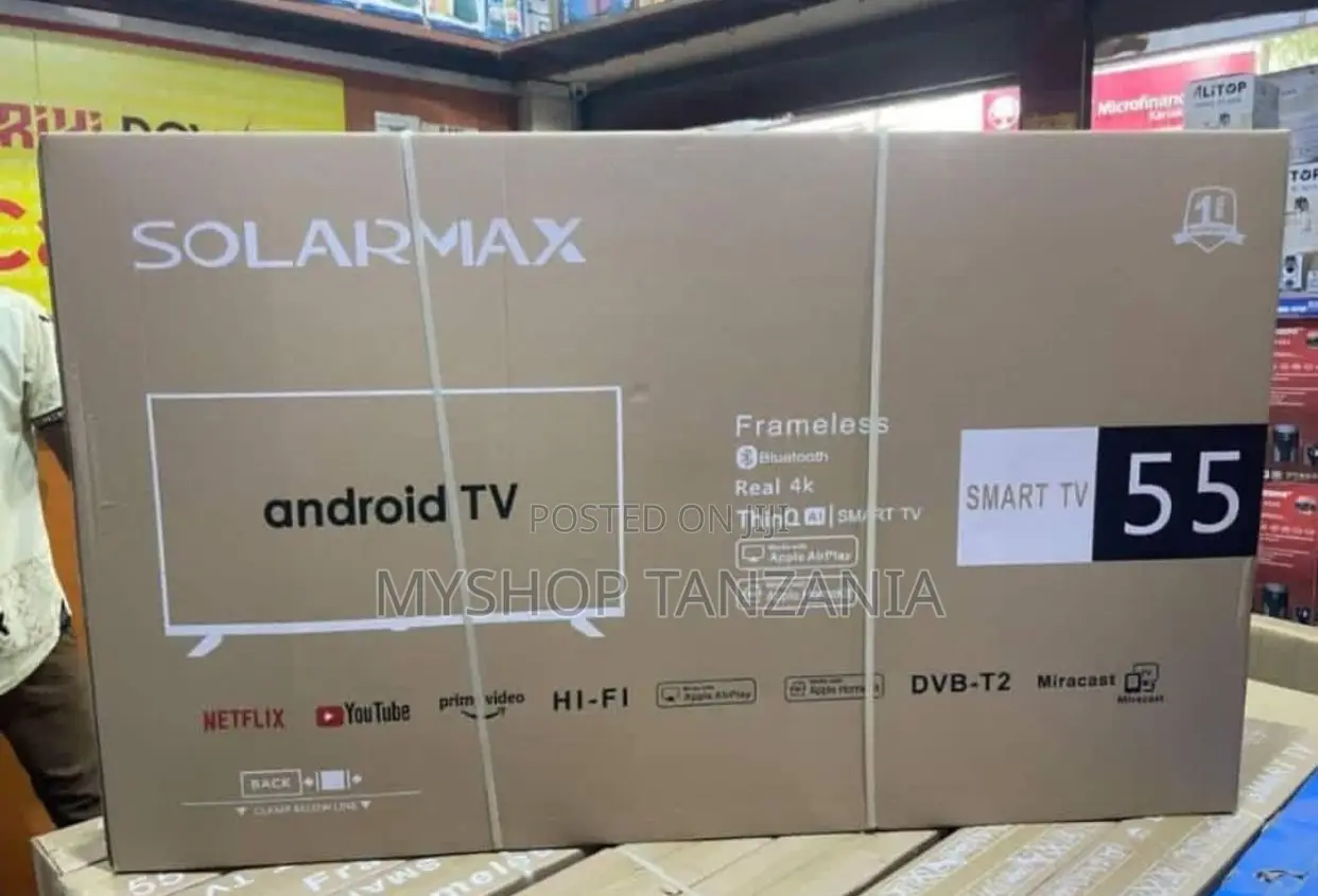 Solarmax 55 Inches Smart Android Tv
