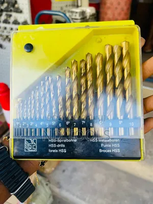 HSS Drill Bit Set 19pcs 1-10mm Mutian