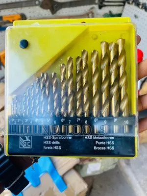 HSS Drill Bit Set 19pcs 1-10mm Mutian