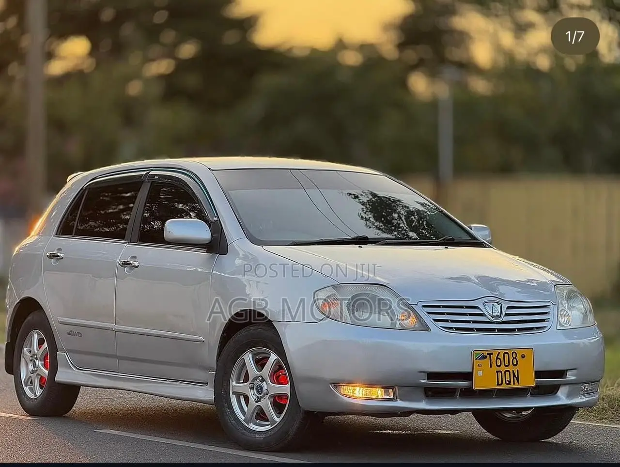 Toyota Allex 2005 Silver