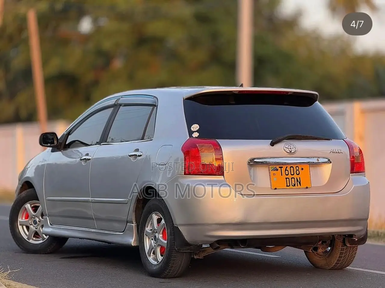 Toyota Allex 2005 Silver