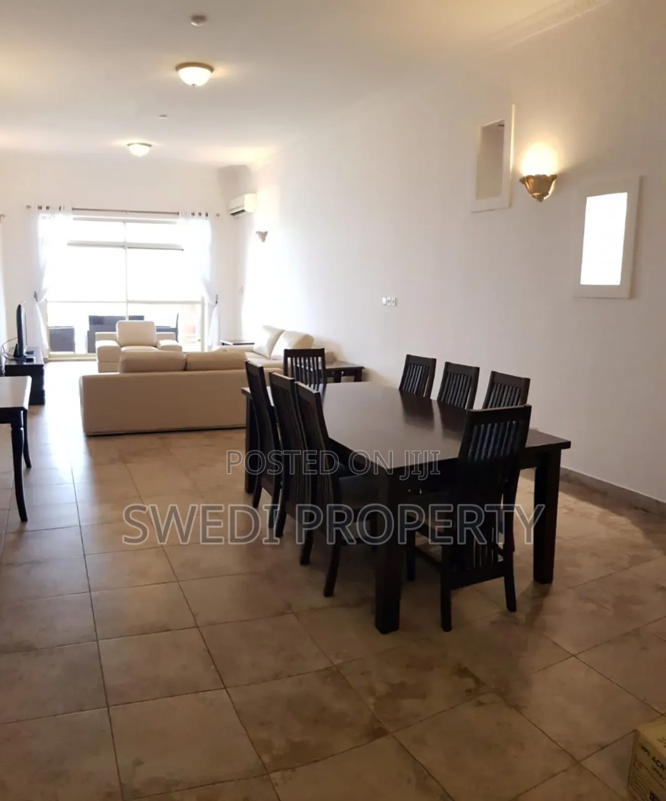Furnished 3bdrm Apartment in Swedi Property, Masaki for rent