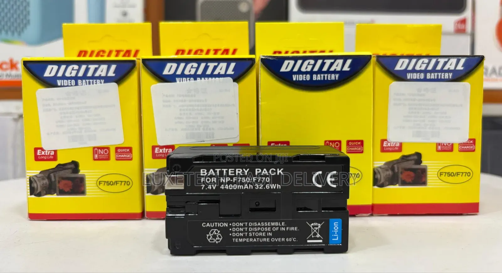 Np-F750/F770 Digital Video Battery Pack 4400mah