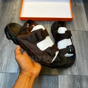 Men's Sandals Ecco Material Pure Leather