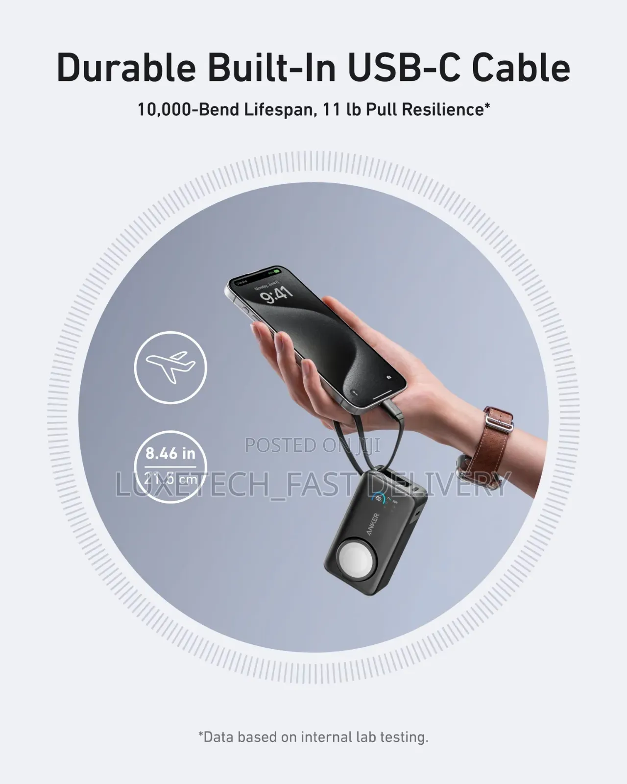 Anker Maggo Power Bank 10,000mah, 35w