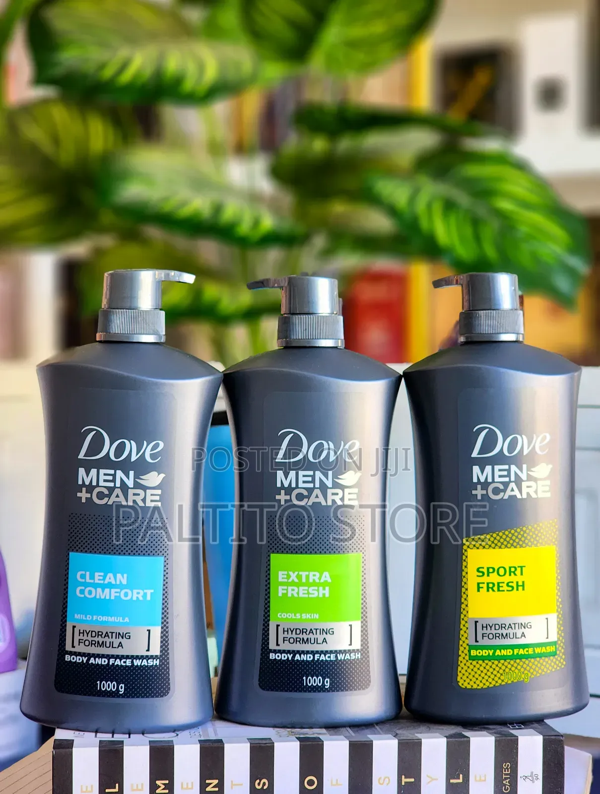 Dove Men+Care Body and Face Wash.