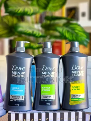 Dove Men+Care Body and Face Wash.