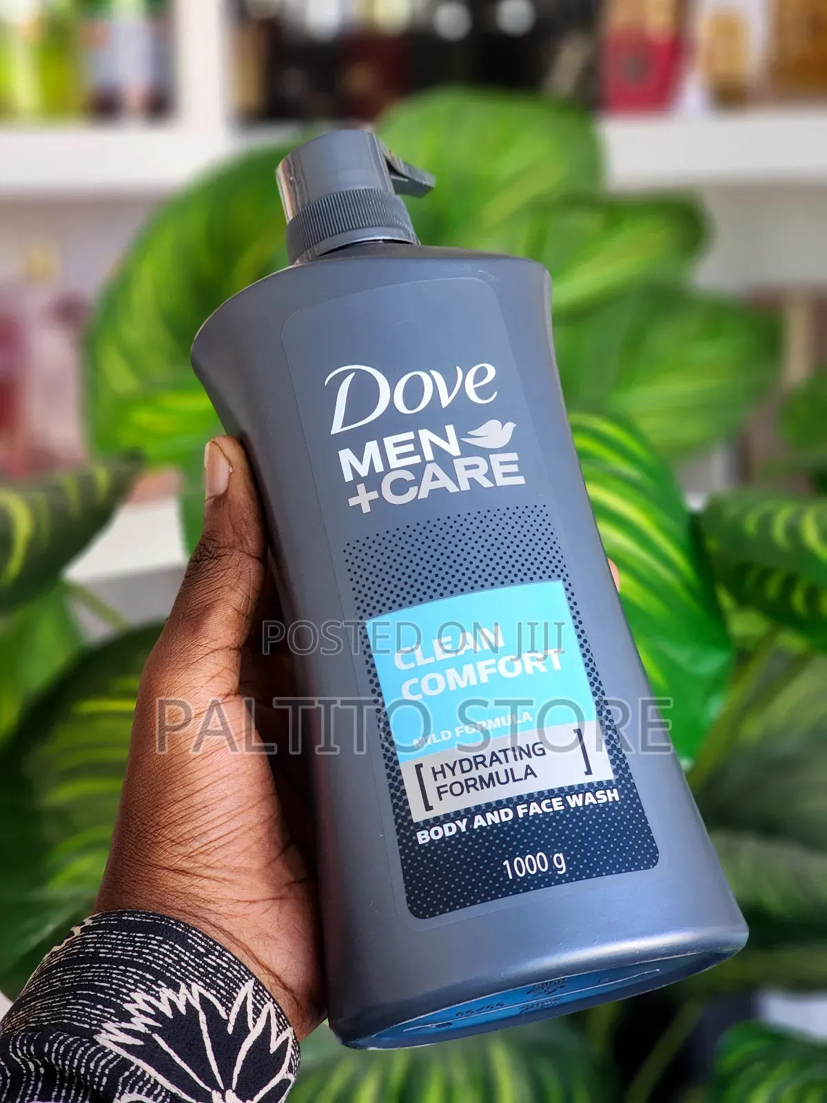 Dove Men+Care Body and Face Wash.