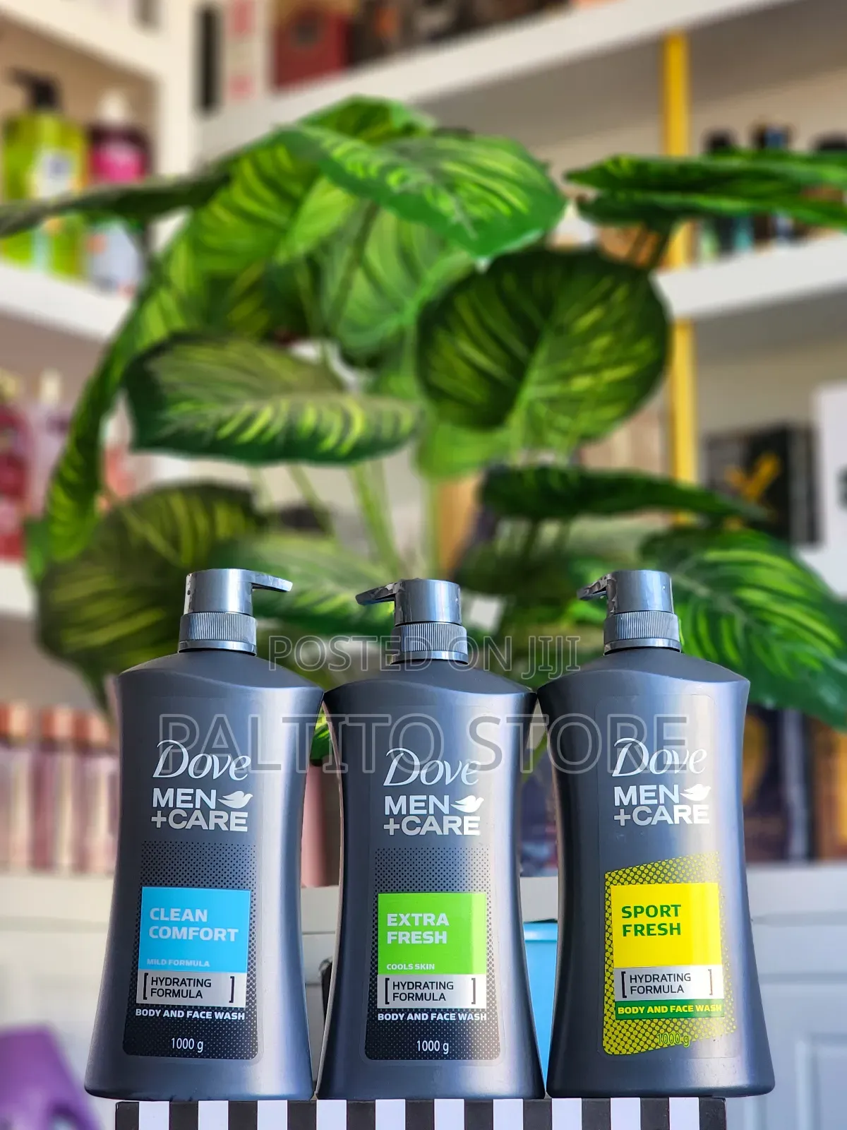 Dove Men+Care Body and Face Wash.