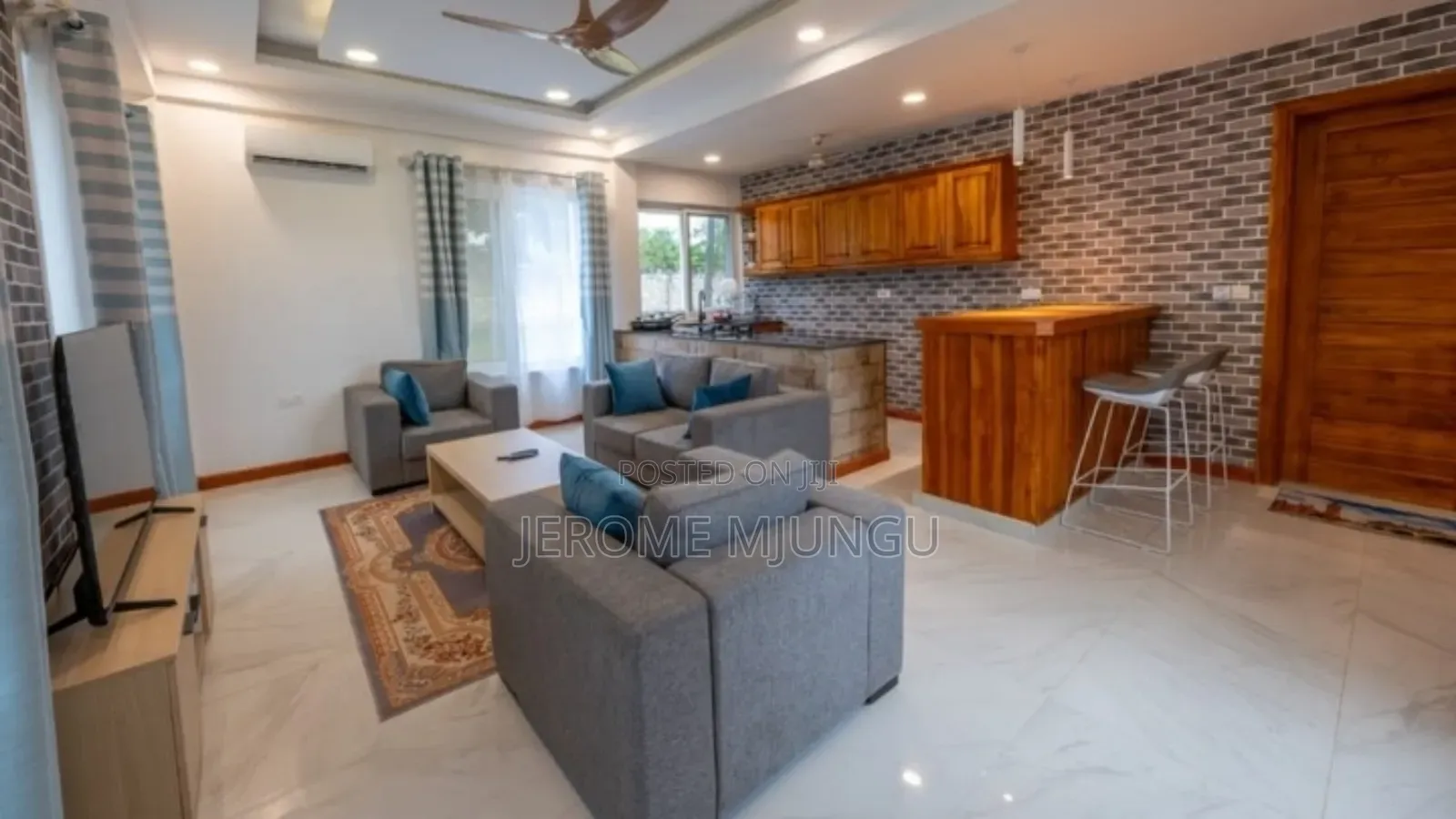 Furnished 1bdrm Apartment in Kunduchi for rent